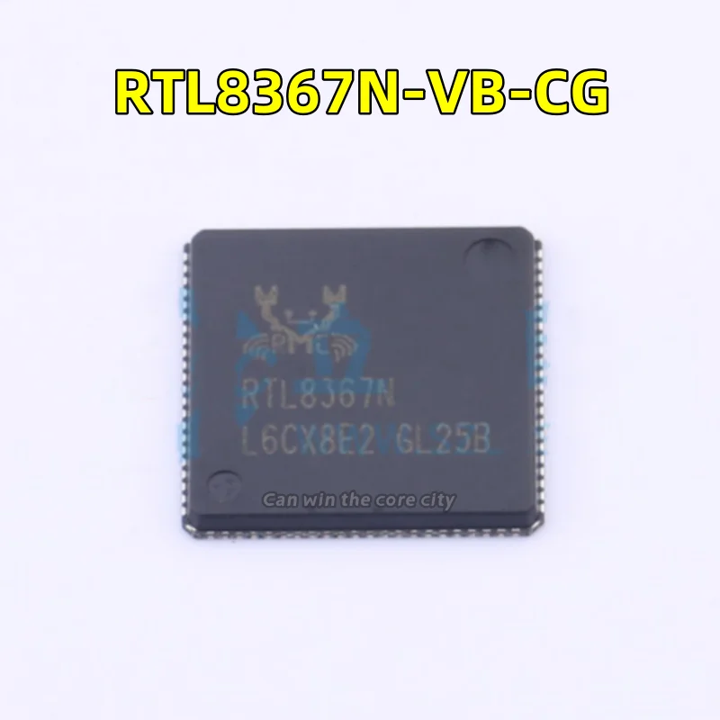 

1-100 PCS/LOT New RTL8367N-VB-CG screen printing RTL8367N package: MQFN-88 Ethernet chip original present