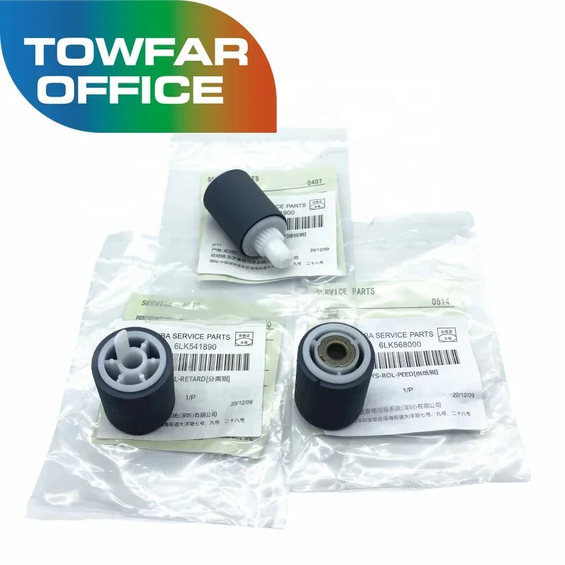 1SETS 6LK541890 6LK568000 6LK541900 ADF pickup roller For Toshiba E 5518A 6518 7518 8518 8508 5516AC 6516 7516AC Copier Parts