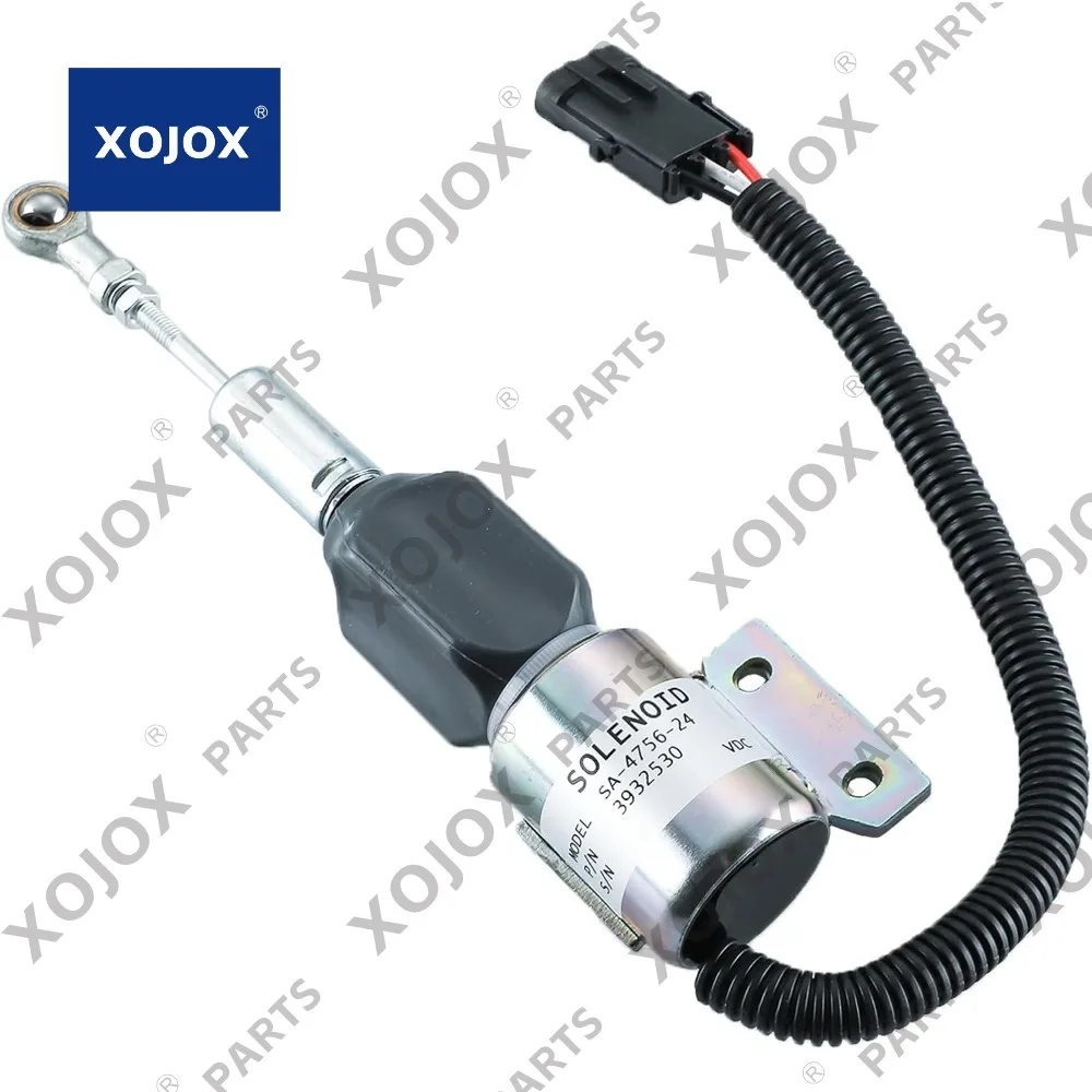 

Соленоид отключения топлива XOJOX 3932530 SA-4756-24 для двигателя 4BT 5.9L, 6BT 5.9L R220-5 R210-3 R220-5 Экскаватор Komatsu PC200-6 Exc
