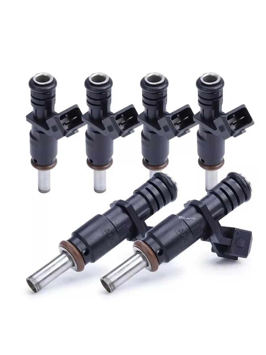 2/6pcs Fuel Injectors For 2006-2012 BMW 128i 328i X3 X5 Z4 525i 2.0/2.5/3.0L 1353753163 13537531634 FJ748 ​7531634