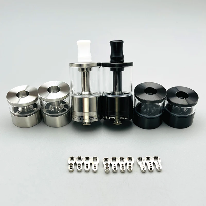

Бак атомайзера DSX Vape Dvarw MTL CL RTA 22 мм 316SS 2 мл/3,5 мл/5 мл Одиночная катушка с 11 вставками AFC бак для вейпа электронная сигарета