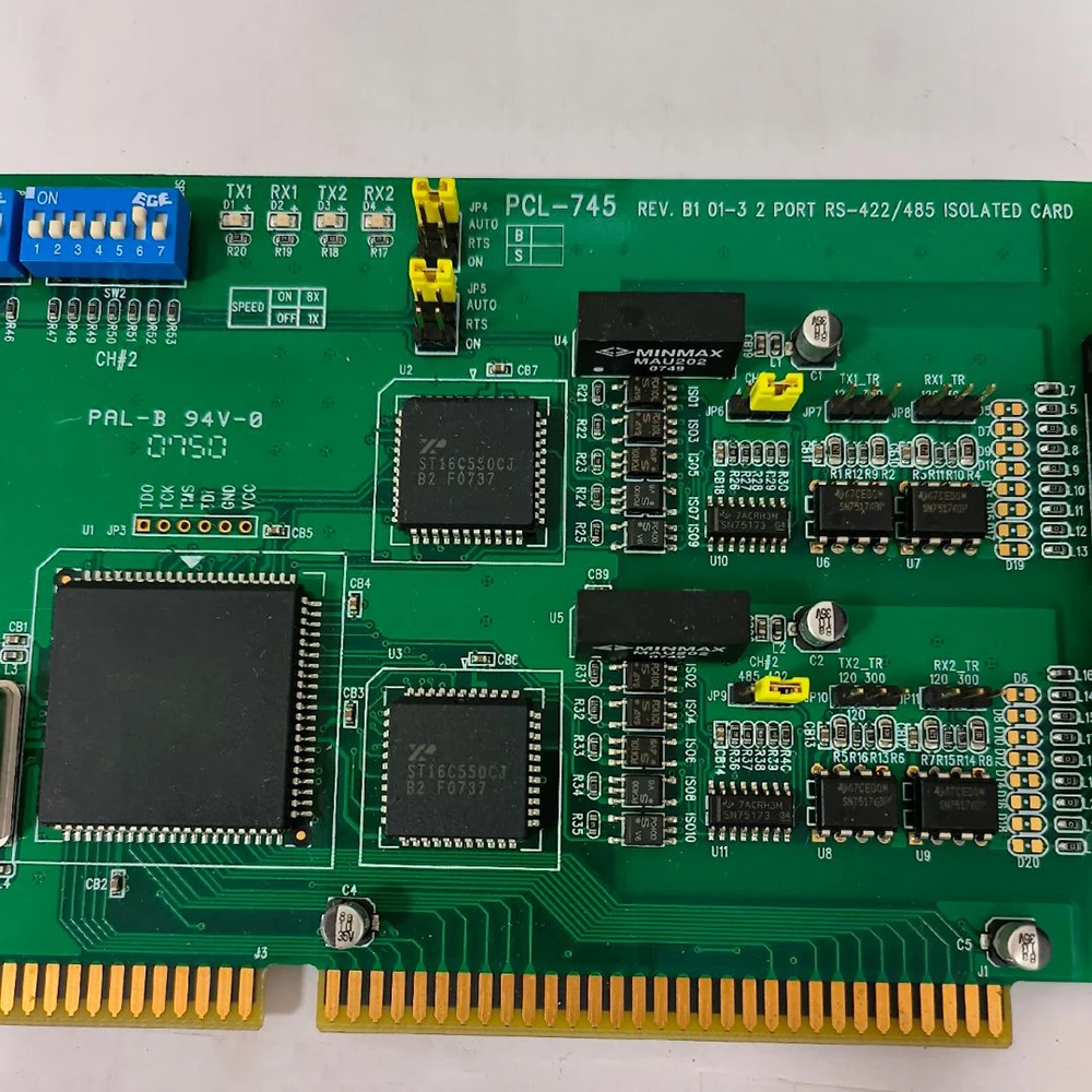 

Карта последовательного порта RS-422/485 Коммуникационная карта PCL-745 REV B1