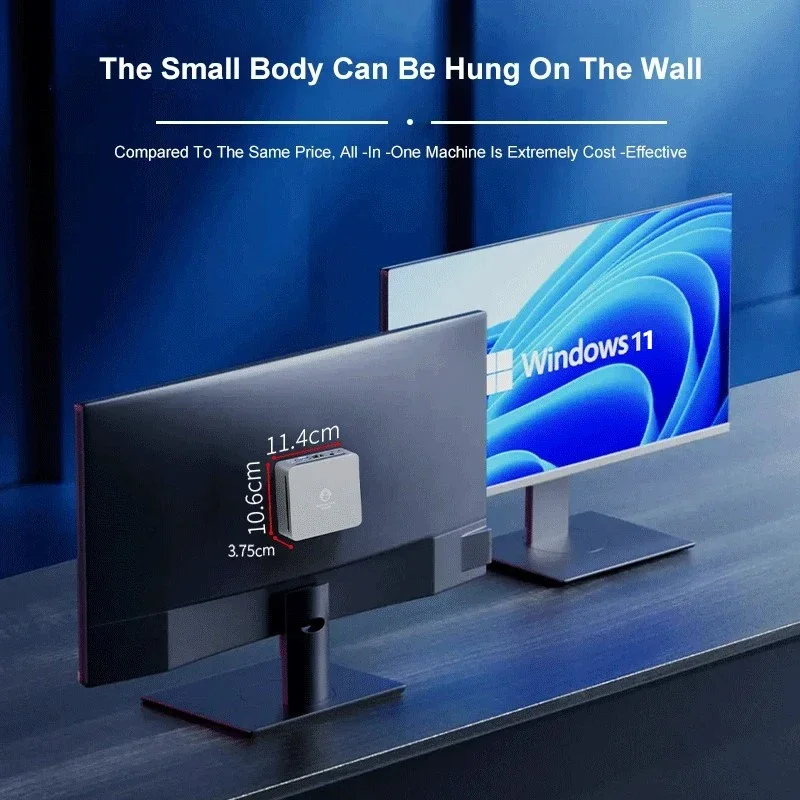 Customized Logo AMD R9 5900HX ES Max 4.6GHz Mini PC Gaming Computer 3*4K Resolution For Home School Office Use