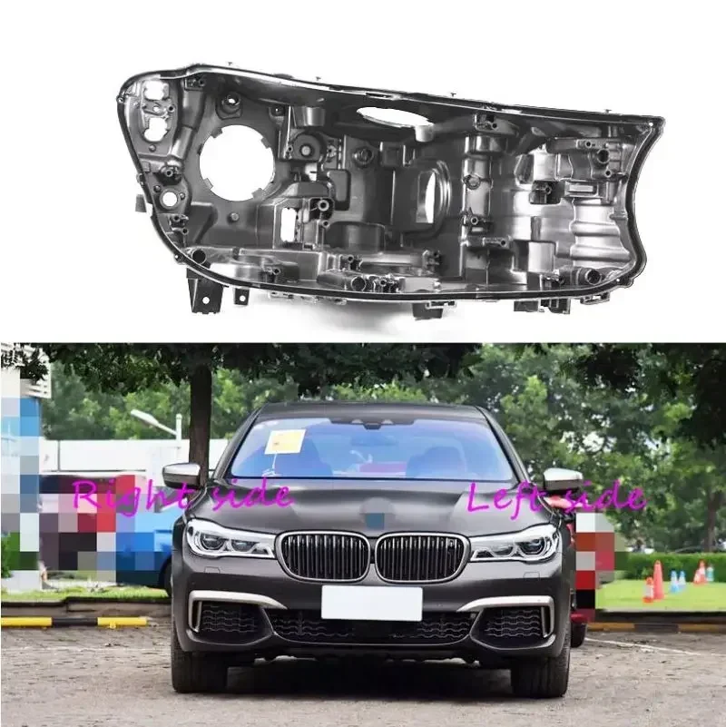 

Headlight Base For BMW 7 Series G11 G12 730 740 760 2016 2017 2018 Headlamp House Car Rear Base Front Auto Headlight Back House