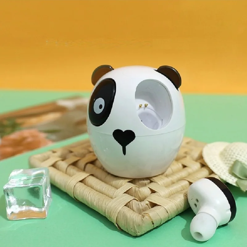 

Panda TWS Earbuds Cute Cartoon Wireless Bluetooth Earphones Toy Gift for Kids Gaming Sport Stereo Sound In-Ear Headphones Ideal
