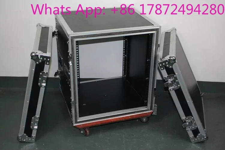 12U anti-shock DJ flight case