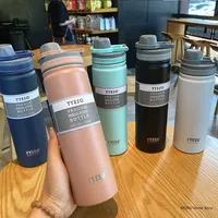 530/750ML Thermos Bottle Stainless Steel Vacuum Flask Travel Cup Insulated Water Bottle Sport Thermal Mug Hot & Cold Mug