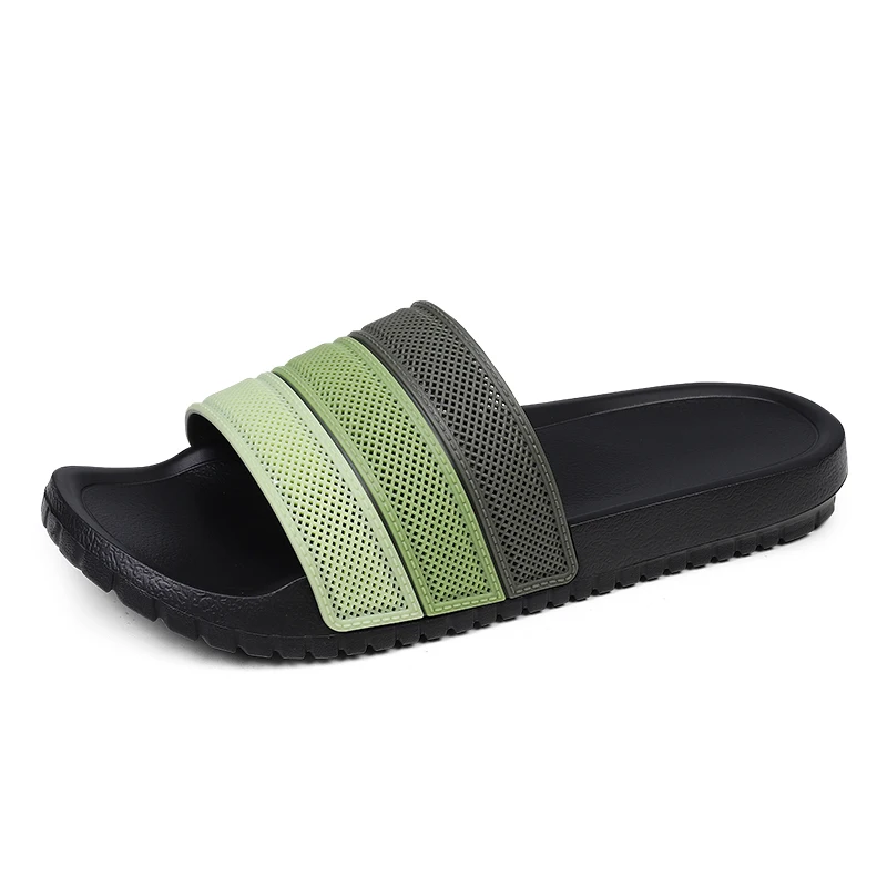 2024 Summer Slippers Flip Flops Men Indoor Home Mute Shoes EVA Soft-soled Shoes Cloud Slides Male Non-slip Casual Sandals 38-47