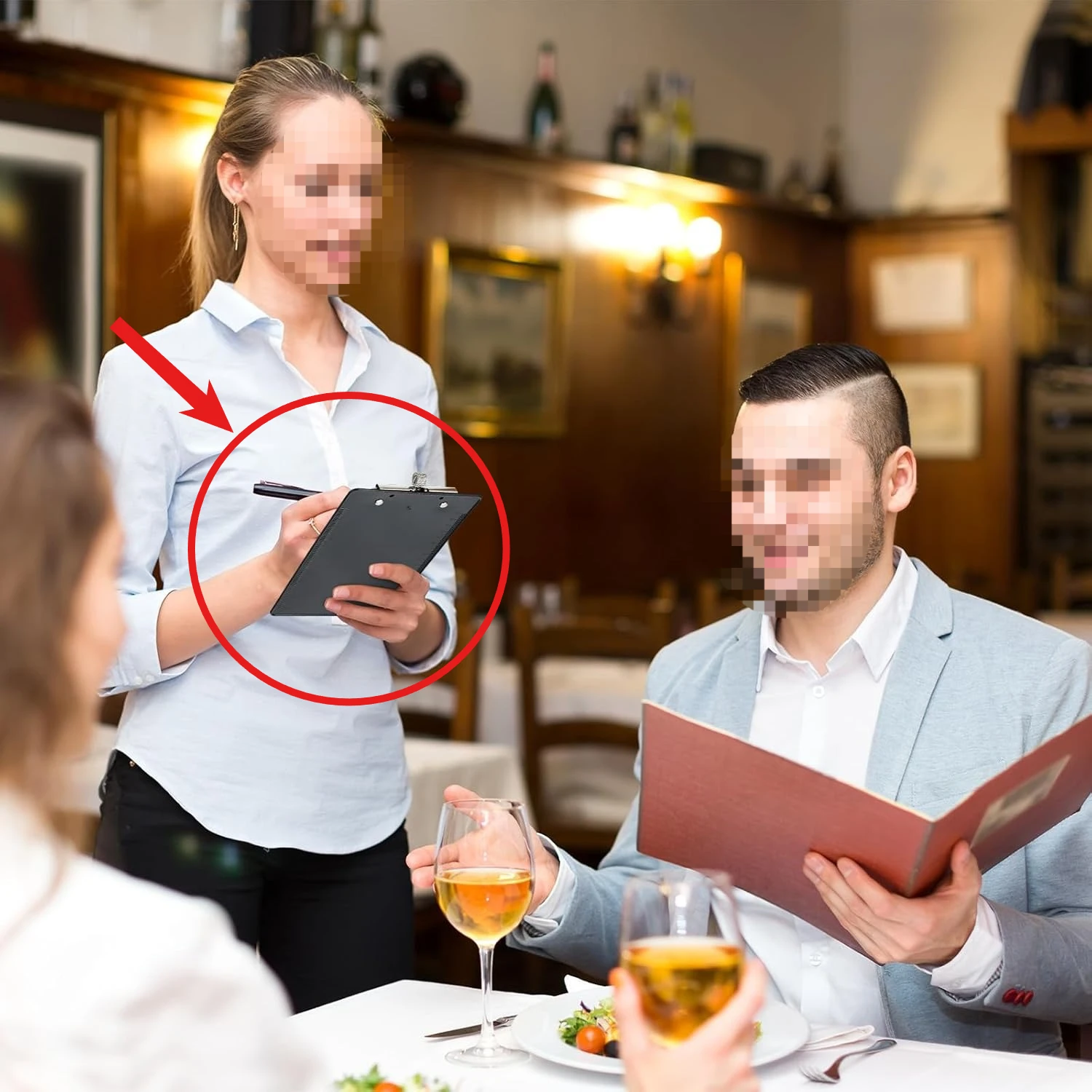 10-Pack Bulk Mini Clipboards with Pen Holder 10x15cm Plastic Check Presenters Restaurants School Office Hotel Shopping List