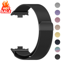 Stainless Steel Strap For Redmi Watch 4 Watch Band Milanese Loop Magnetic Bracelet For Xiaomi Mi Band 8 Pro Wristband Watch4