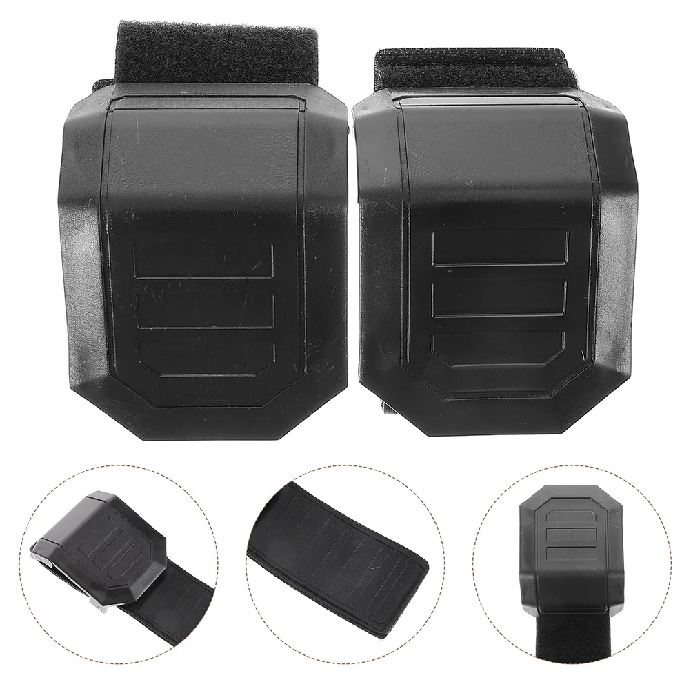 

2 Pcs Windshield Clip Engine Mounts Utv Ski Clamps Mounting Bracket Fits Atv Abs Snow Office Wipe