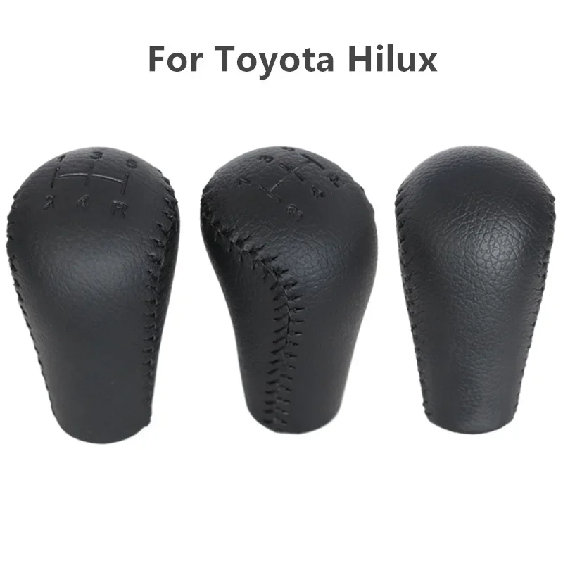 Manual 5  6 Speed Gear Shift Knob for Toyota Hilux Mk6 Mk7 SR5 Vigo Revo Fortuner 2004-2018 Transmission