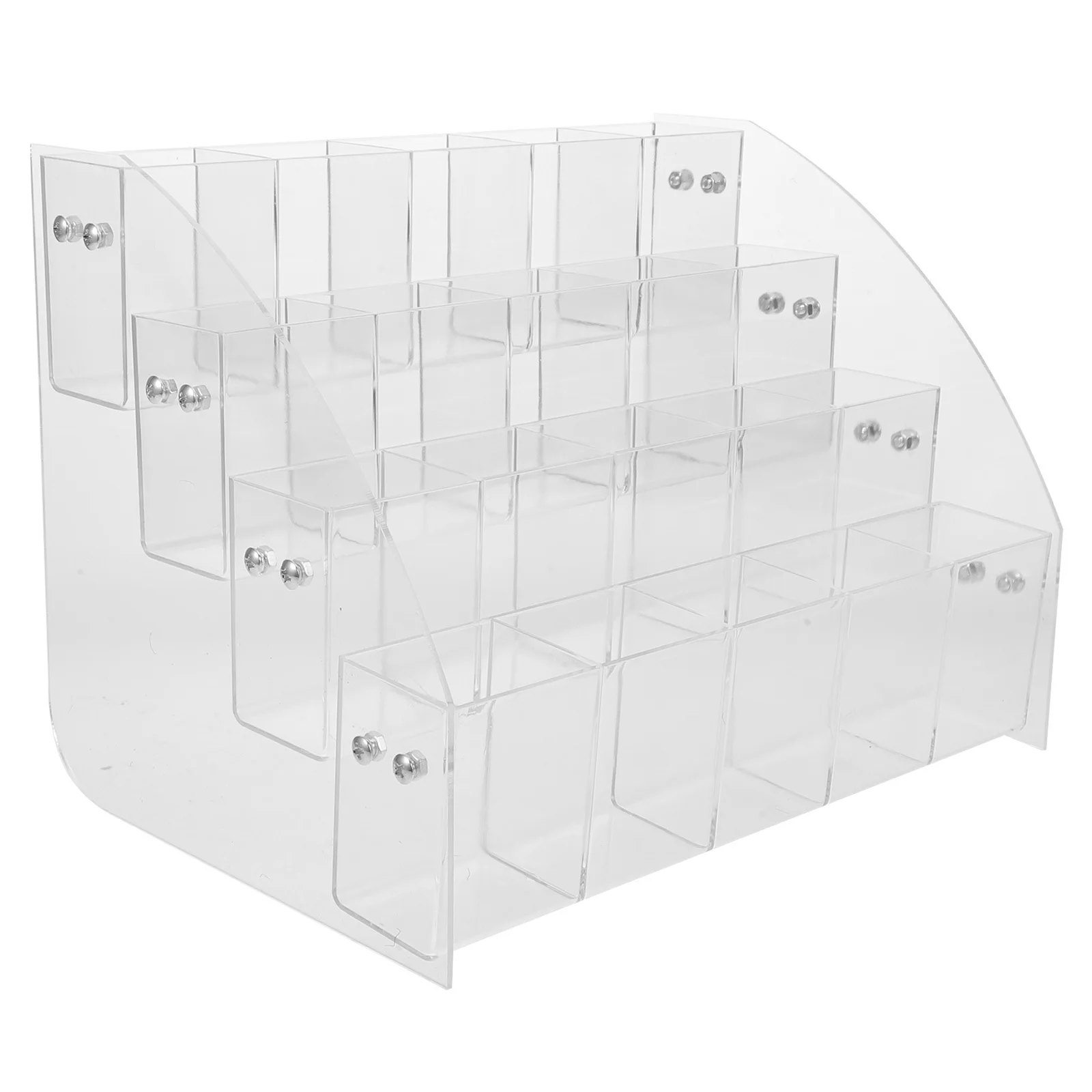 

Pen Holder Display Stand Transparent Acrylic Desktop Organizer for Pens Pencils Markers Writing Implements Stationery Storage