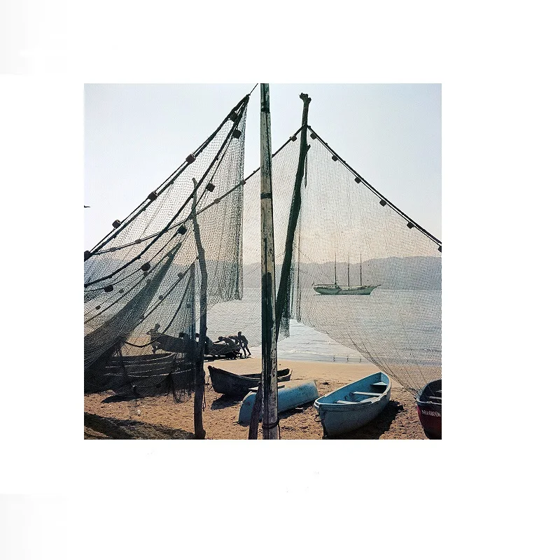 Slim Aarons 'Fishing Boats', Print Art Canvas Poster, Living Room, Home Wall Decor Picture