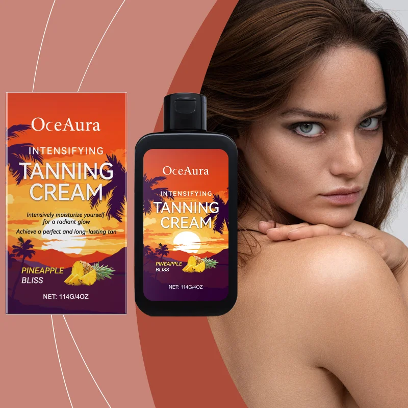 

Moisturizing Tanning Cream - Summer Outdoor Tanning Bronzed Skin, Gentle Hydrating Evens Tone Radiant Healthy Complexion