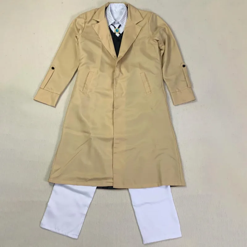 Dazai Cosplay Costume  Detective Dazai Osamu Outfits include Trench Coat Shirt Vest Pants For Adult Halloween Party sets image 5