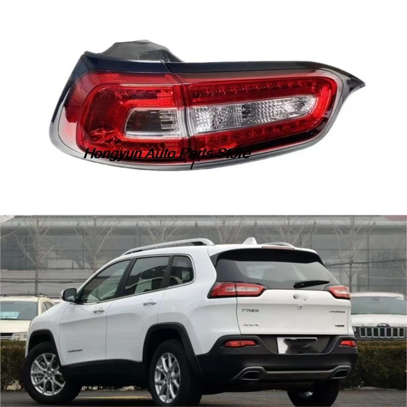 

Car LED Tail Light For Jeep Cherokee 2014-2018 Rear Brake Taillight Lamp Fog Lamp 68102906AF 68102907AF 68102921AC 68102920AB