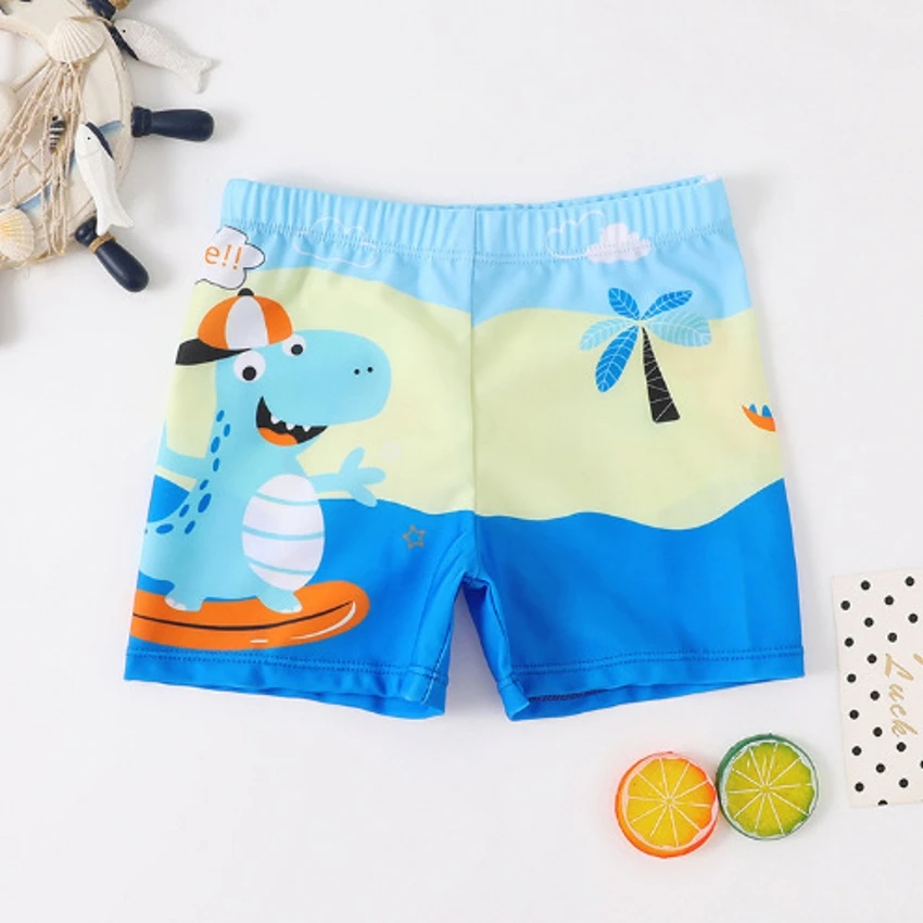 Pantalones cortos de baño para niño, Bermudas coreanas, ropa de bebé