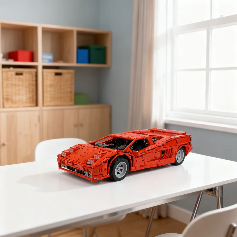 

3914 деталей MOC Cizeta V16T: Техническая модель-конструктор. Креативный подарок для самостоятельной сборки. Декор для дома и офиса. Премиум-качество для взрослых и детей.