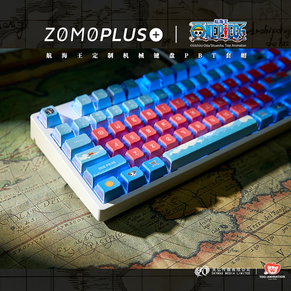 

PBT Keycaps For MX Cross Switch Mechanical Keyboard Gamer 147 Keys One Piece Two-color Injection Molding+Sublimation OEM Keycaps