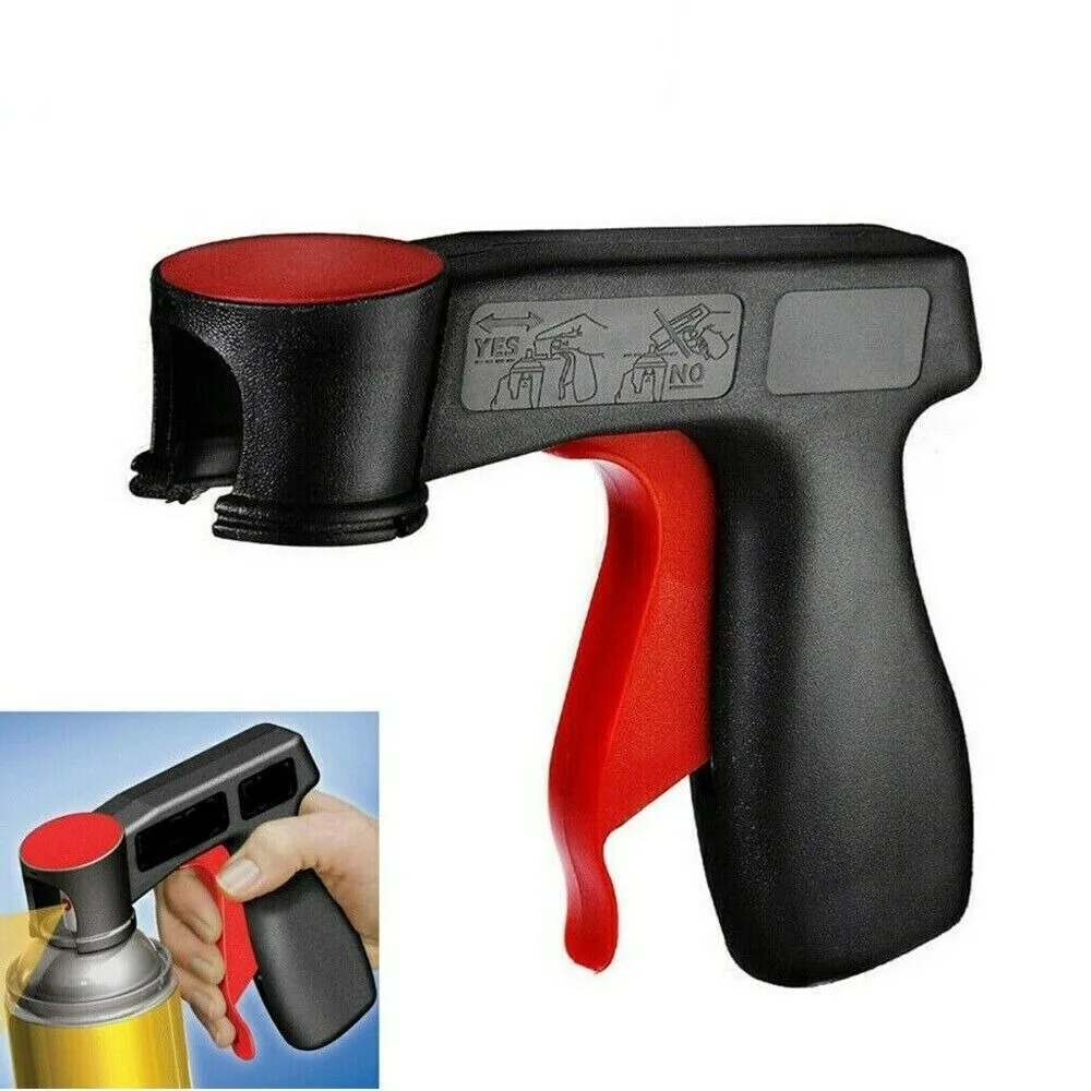 Universal Spray Can Gun Pistol Grip Aerosol Repair Paint Bottle Trigger Handle