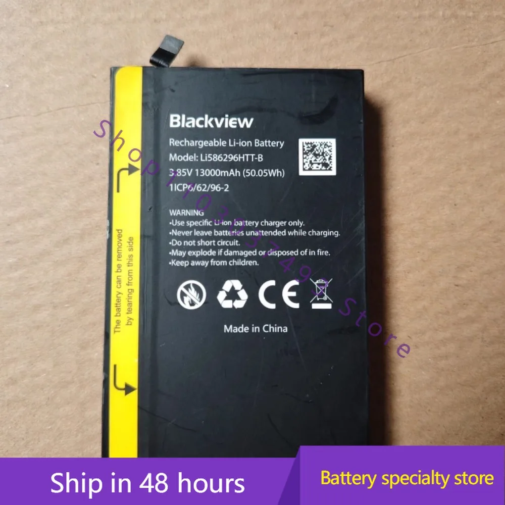 Brandneuer, hochwertiger kompatibler Akku für Blackview LI586296PHTT-B Handy-Akku