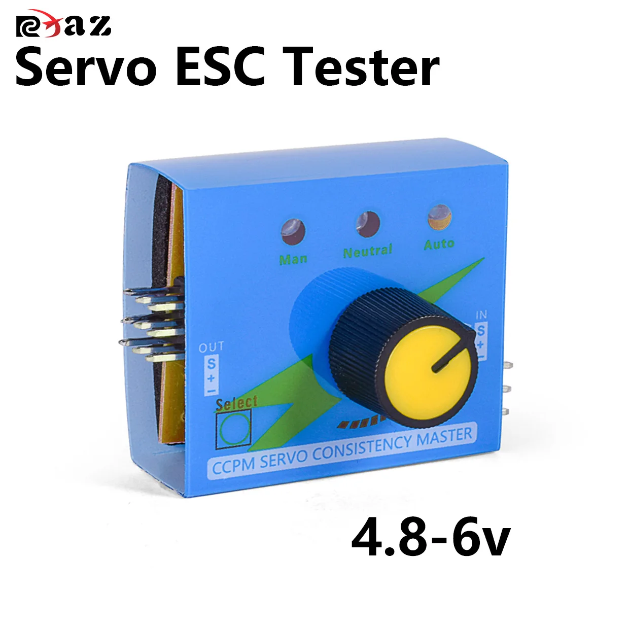 Servo Tester RC 3CH Digital Multi ESC Consistency Speed Controller Checker Adjustment Steering Gear CCPM for RC Helicopter Car