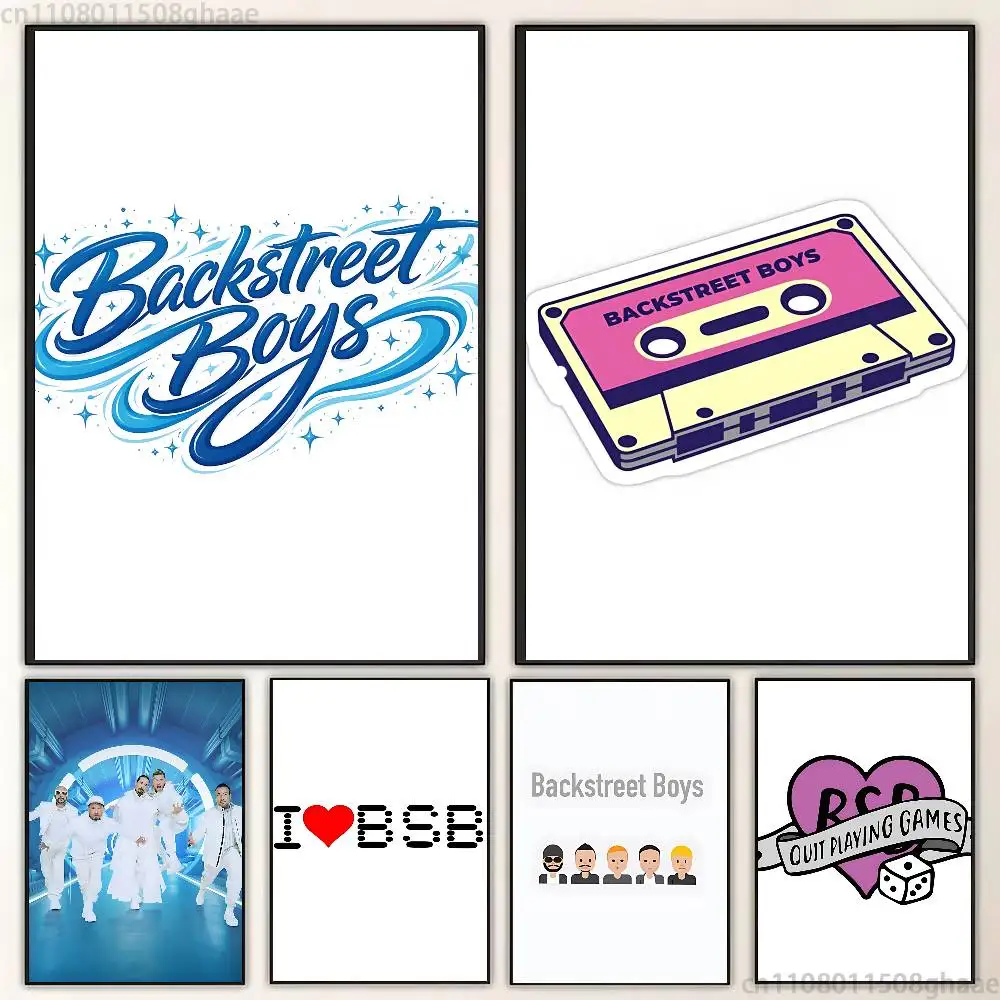 Backstreet B-Boys BSB Classic Wall Art, Canvas Print Poster, Suitable for Home, Living Room, Room Decoration Painting