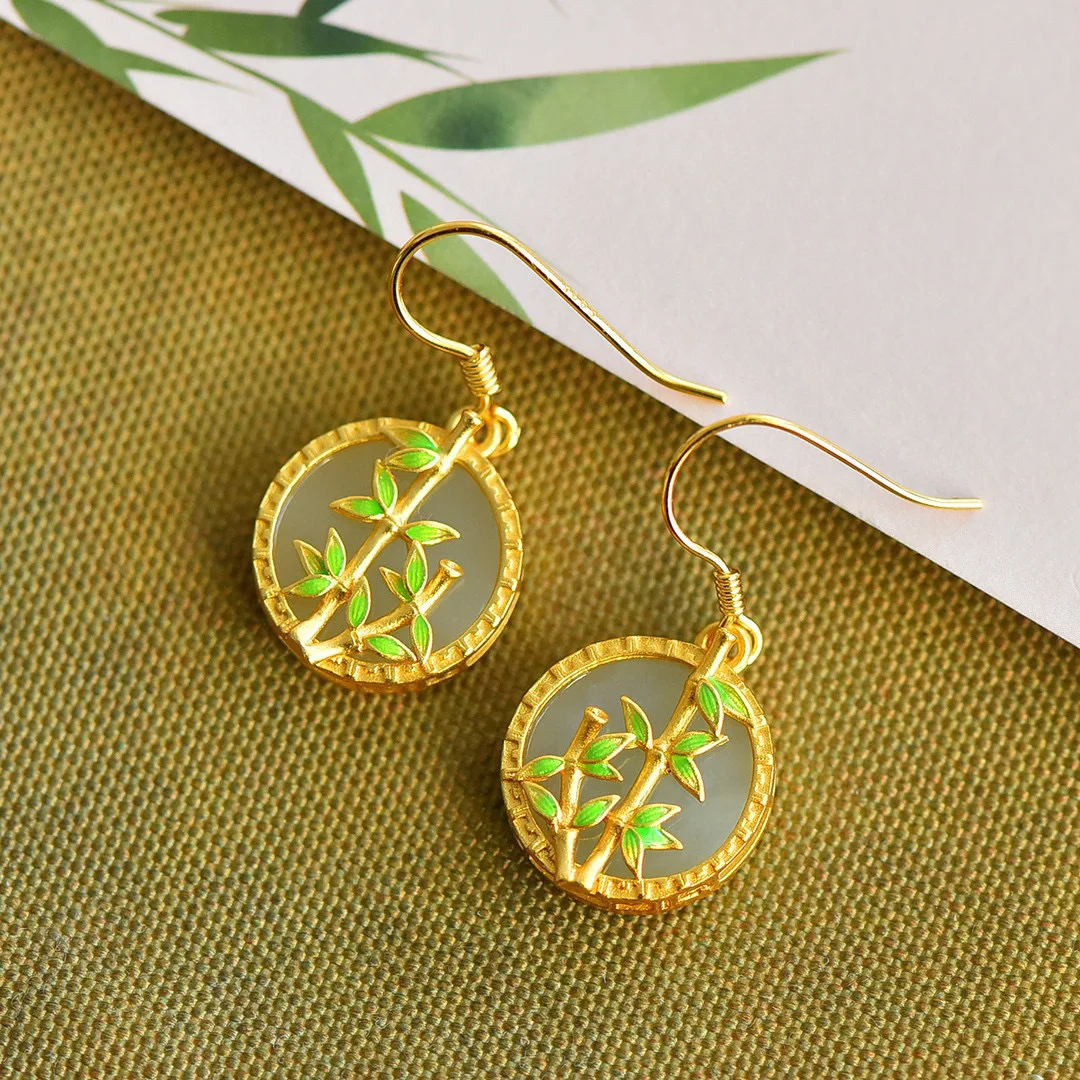 أقراط من الفضة الإسترلينية S92 - مراجعة Earrings وسعره