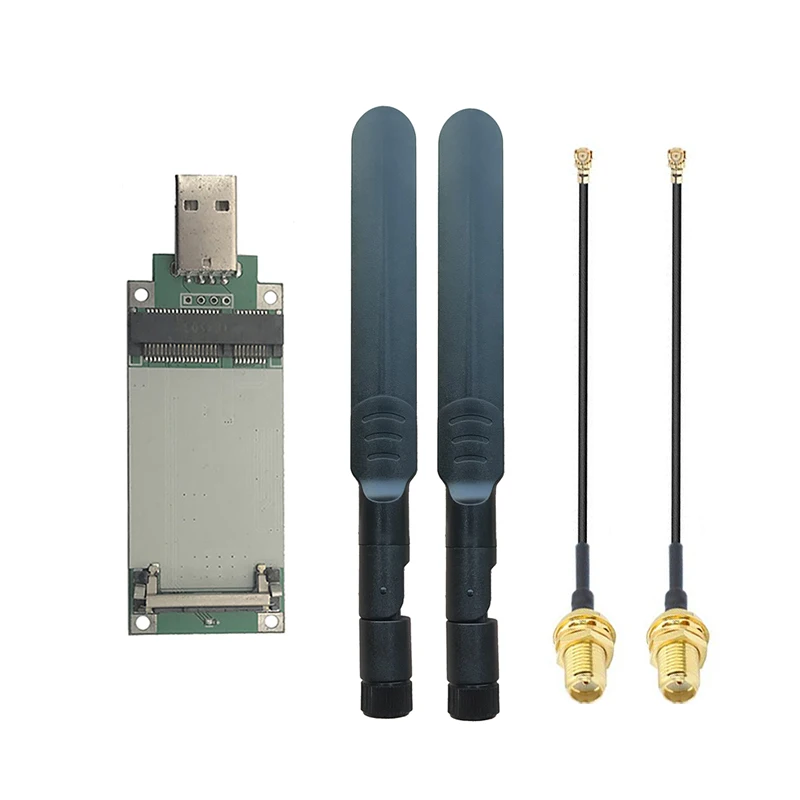 Quectel EP06-E With USB Adapter Antenna EP06 IoT/M2M-optimized 4G LTE-A Cat 6 Mini PCIe Module support Openwrt Mikrotik