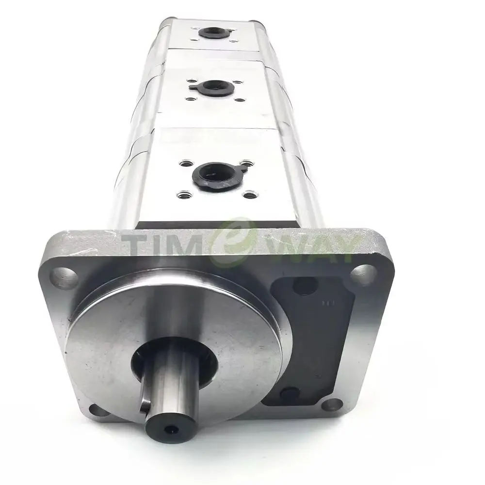 Aluminum Materials Excavator Gear Pump Replace for Kubota KH60 Mini Excavator Hydraulic Oil Pump Triple Pump