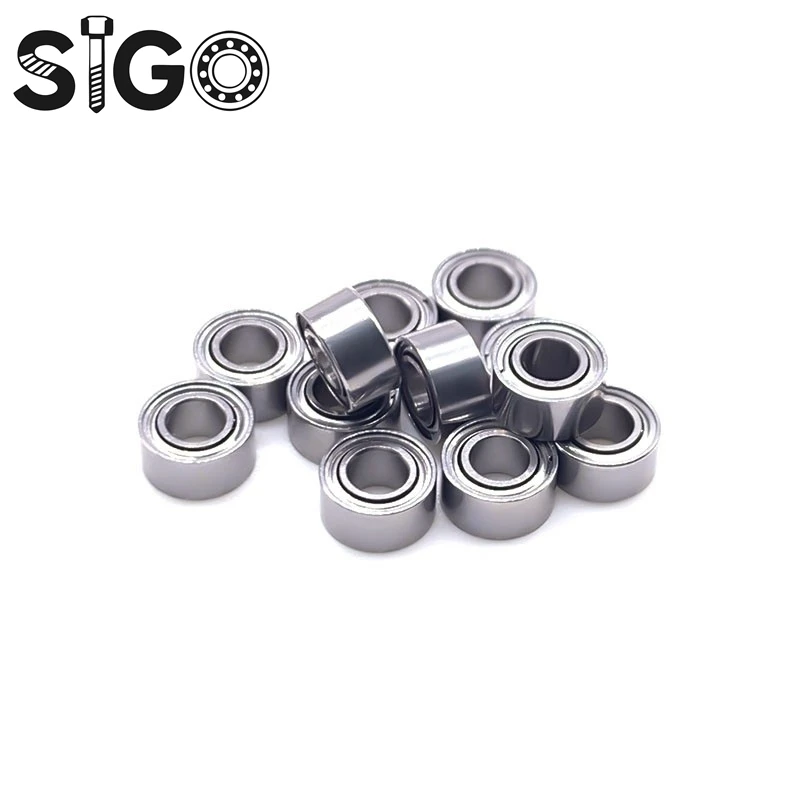 10PCS MR42ZZ  2x4x2 Mm  Precision Bearing ABEC-9  High-Speed Small Bearing For Toy Motor Model