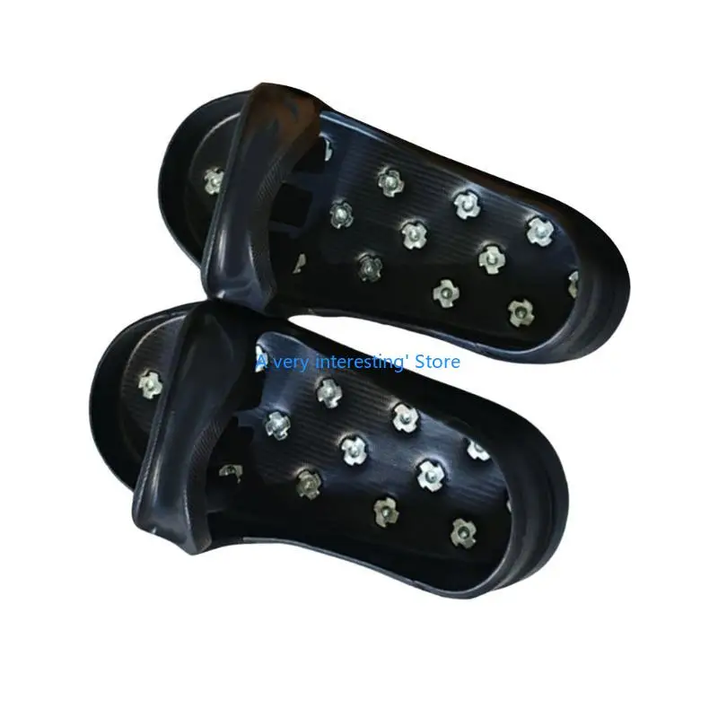 

Comfortable Spiked Shoes Practical Offering Stability for Epoxy Coating Jobs U6XC