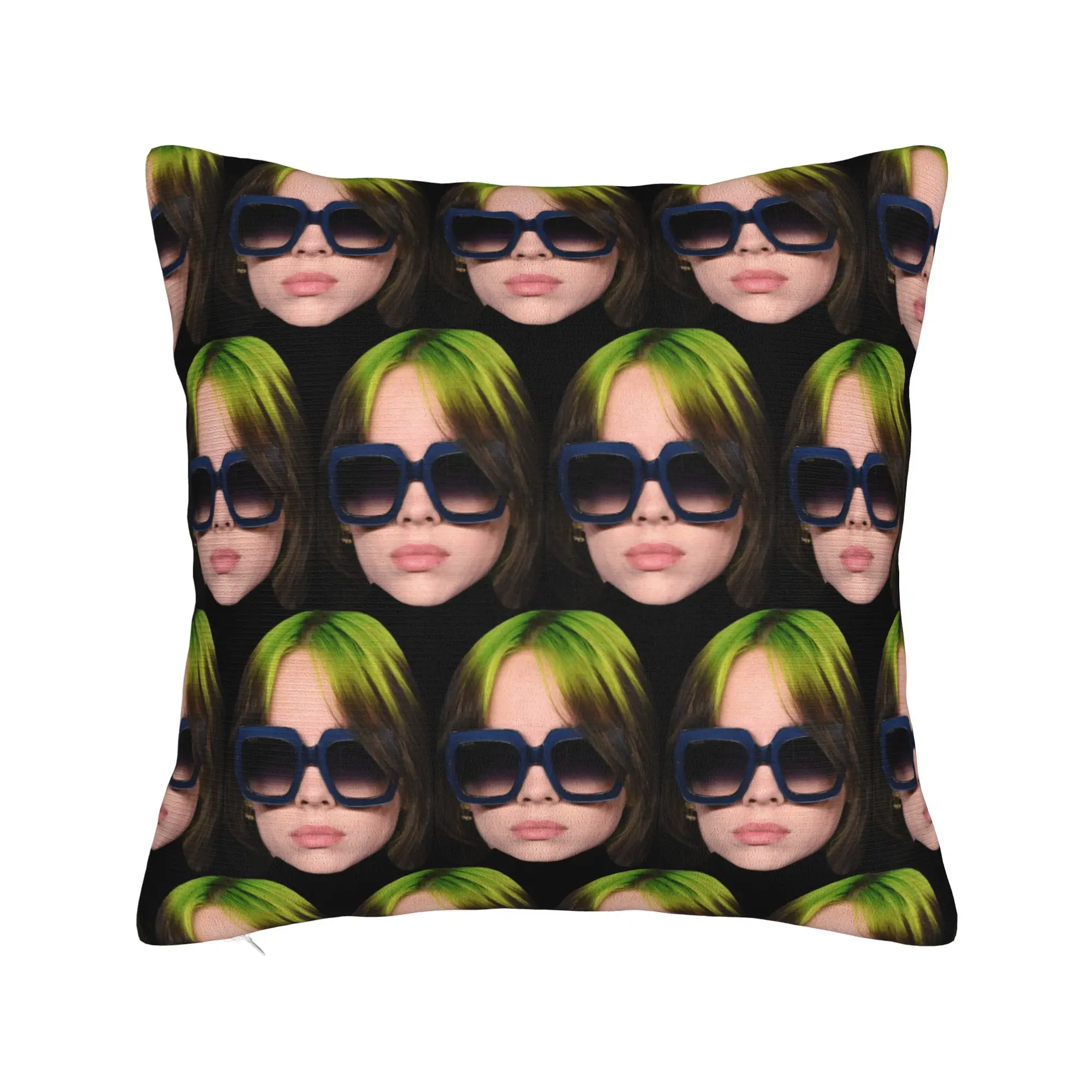 Billies pop Singer Pillowcase Soft Fabric Cushion Cover Decor  Throw Pillow Case Cover Home Square 45*45cm