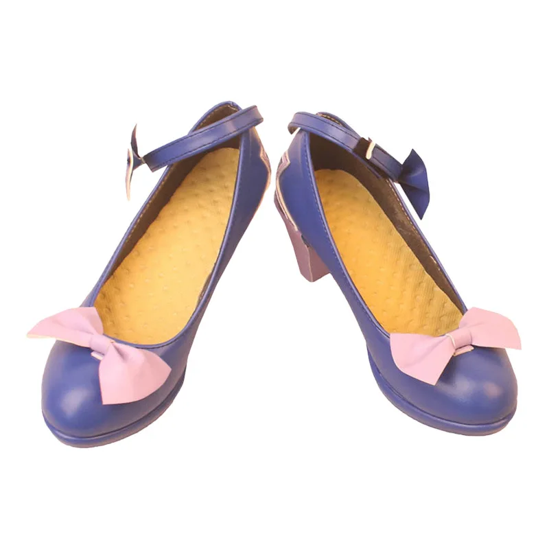 Honkai Star Rail 7 de marzo zapatos de Cosplay botas a media pantorrilla mascarada de Halloween carnaval actuación accesorios de disfraz de fiesta para mujeres