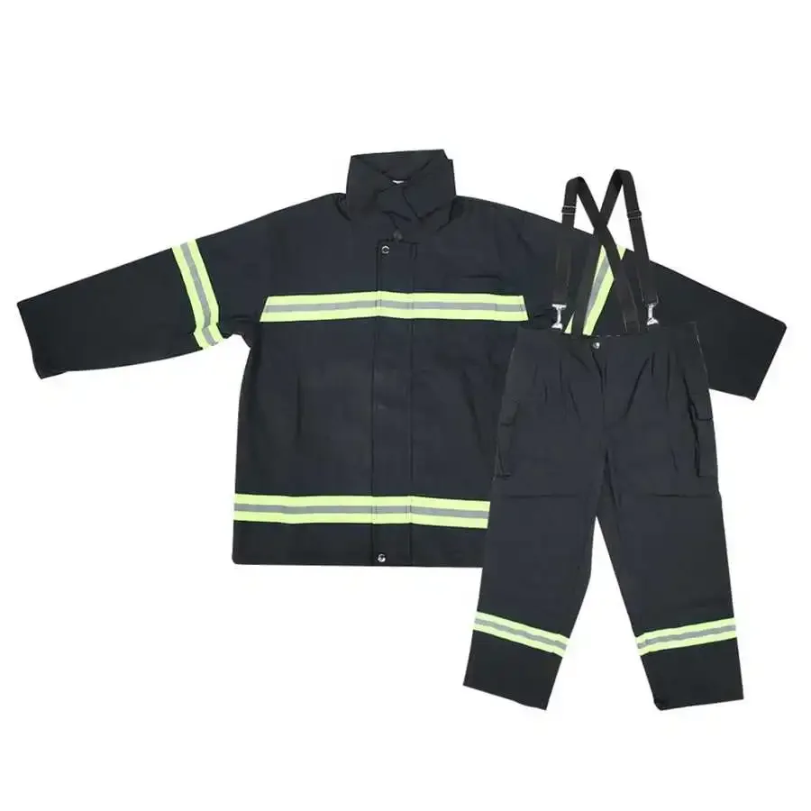 Fire Equipment Flame Retardant Fireproof Heatproof Firemen Protective Clothing Reflective Coat Trousers Fire Resistant Clothes