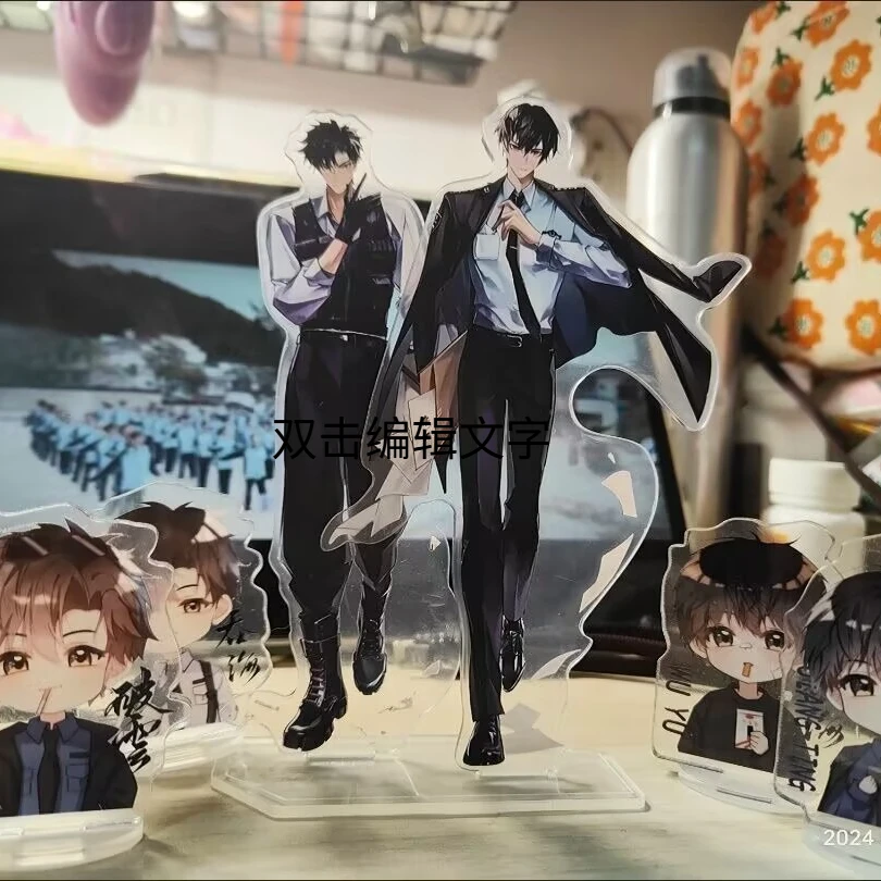 علامة واقفة رحلة عالية المستوى من خلال القمر، كسر الغيوم، حامل مزدوج من الأكريليك من تأليف يان شيه جيانغ تينغ CP