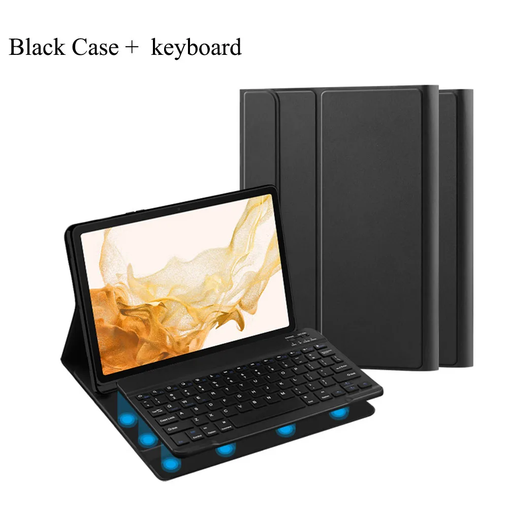 Keyboard Case for Samsung Galaxy Tab S9 11 Inch Tablet 2023 Smart Cover for Galaxy Tab S9 Plus 12.4 Ultra 14.6 Backlit Keyboards