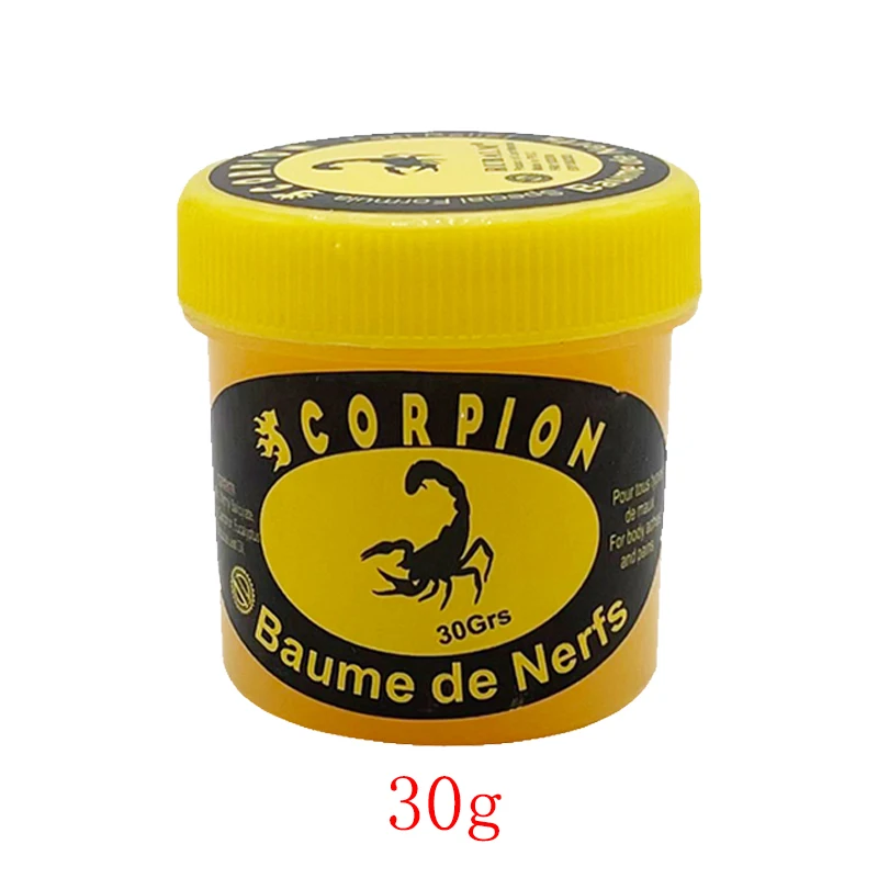 30g-100g Scorpion ointment for treating joint pain, knees, waist, back, and spine, relieving soreness and recovering from pain