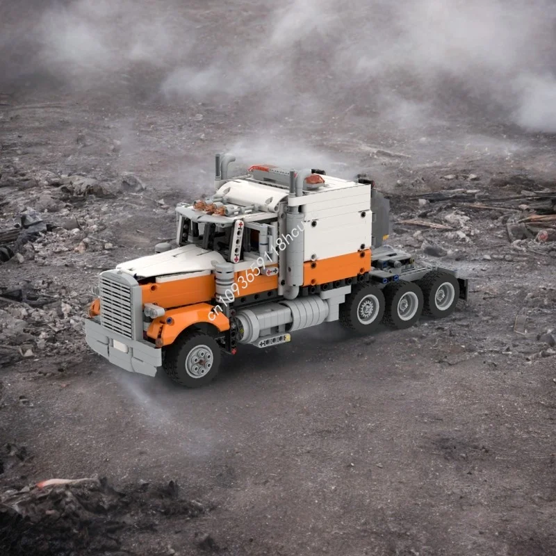1303pcs MOC Semi Truck Control Mod Technical Model Building Christmas Gift Blocks Construction Creative Brick Kids Toys Birthday