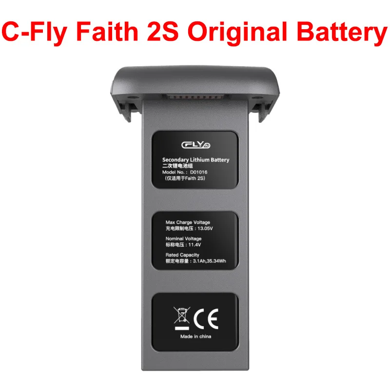 

Оригинальный литий-полимерный аккумулятор 11,4 в 3100 мАч для CFly Faith 2S 3-осевой карданный подвес профессиональная камера 4K HD GPS 7 км FPV