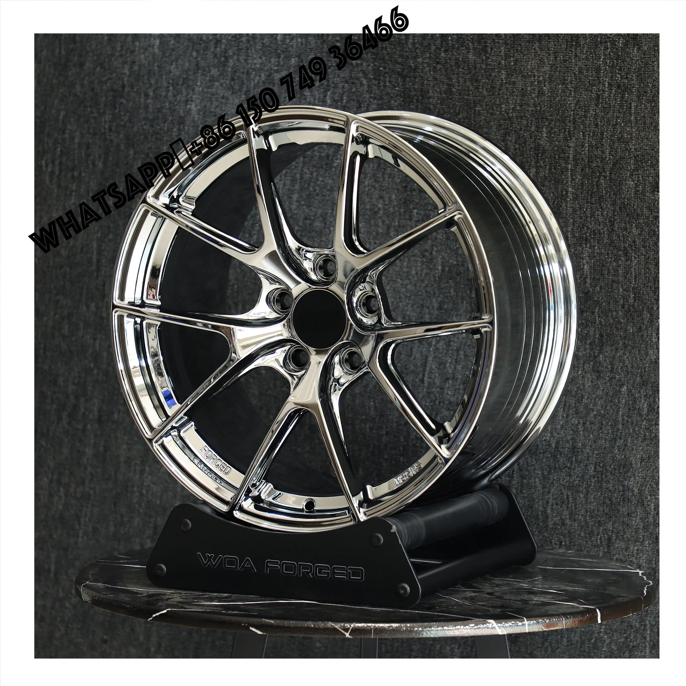 

Customized 6061 VS-5RS Stylish Design Chrome Polished Aluminum Rims 18-22 Inch Forged Car Wheels Low Weight Fit 5x114.3 Passenge