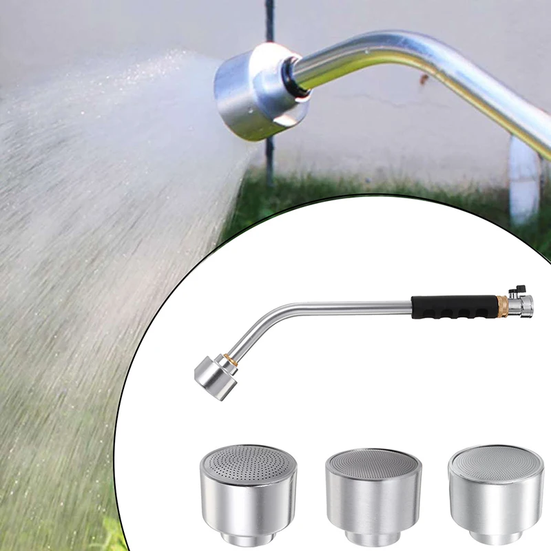 

Garden Sprinkler 45cm Handheld Nursery Nozzle Aluminum Alloy Seedling Nozzle Vegetable Lawn Garden Watering Wand Greenhouse Tool