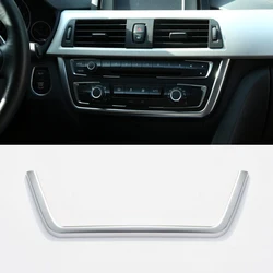 Capa cromada para painel de bmw, decoração para console, compatível com os modelos 3, 4 series f30, f31, f32, f34, f36, 316, 318, 320, 420, 2013, 2014, 2015 e 2016