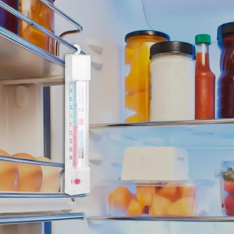 Набор L8RE 8/10 холодильников термометров морозильника с удобными мониторами температуры крючка, подходящих для внутреннего