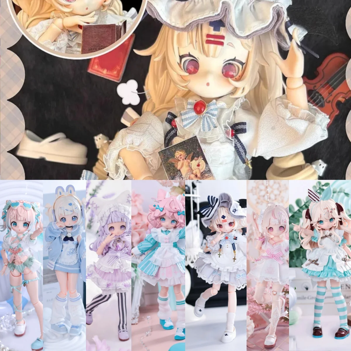 

В наличии Onemore Sugary Girls Series 1/8mjd Blind Box Mystery Box Toys Cute Action Anime Figure Kawaii Model Toy Рождественский подарок