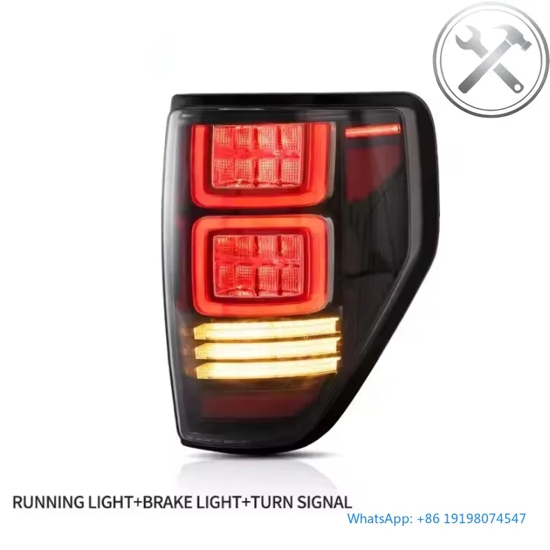 

Factory Wholesale 2009-2014 Heavy Pickup Truck Full LED Taillights Assembly 6000K Waterproof DRL For Multiple Trims Auto Parts