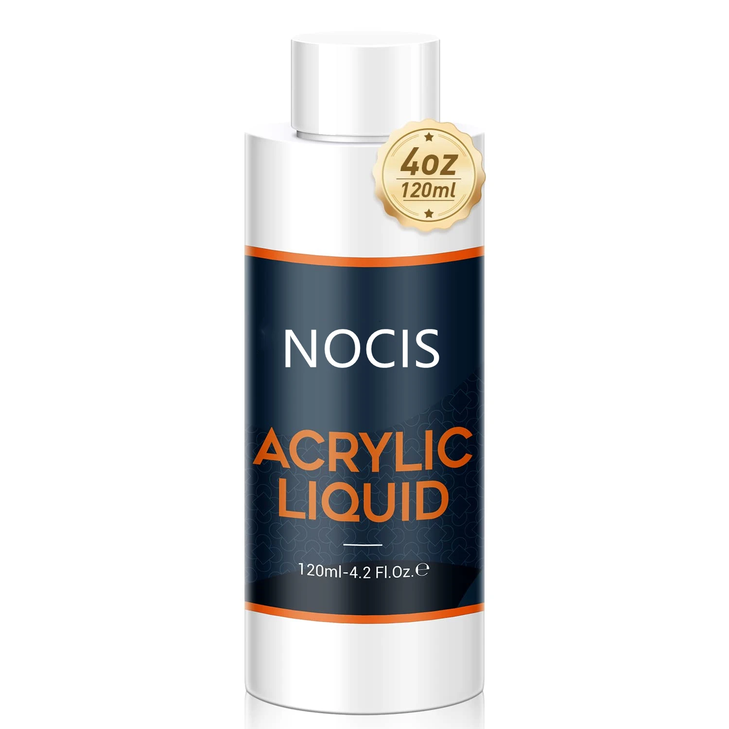 Q Monomer Acrylic Liquid for Nail System, 120ml - Professional Acrylic Nail Art, Nail Extension, Unscented Monomer for Home and