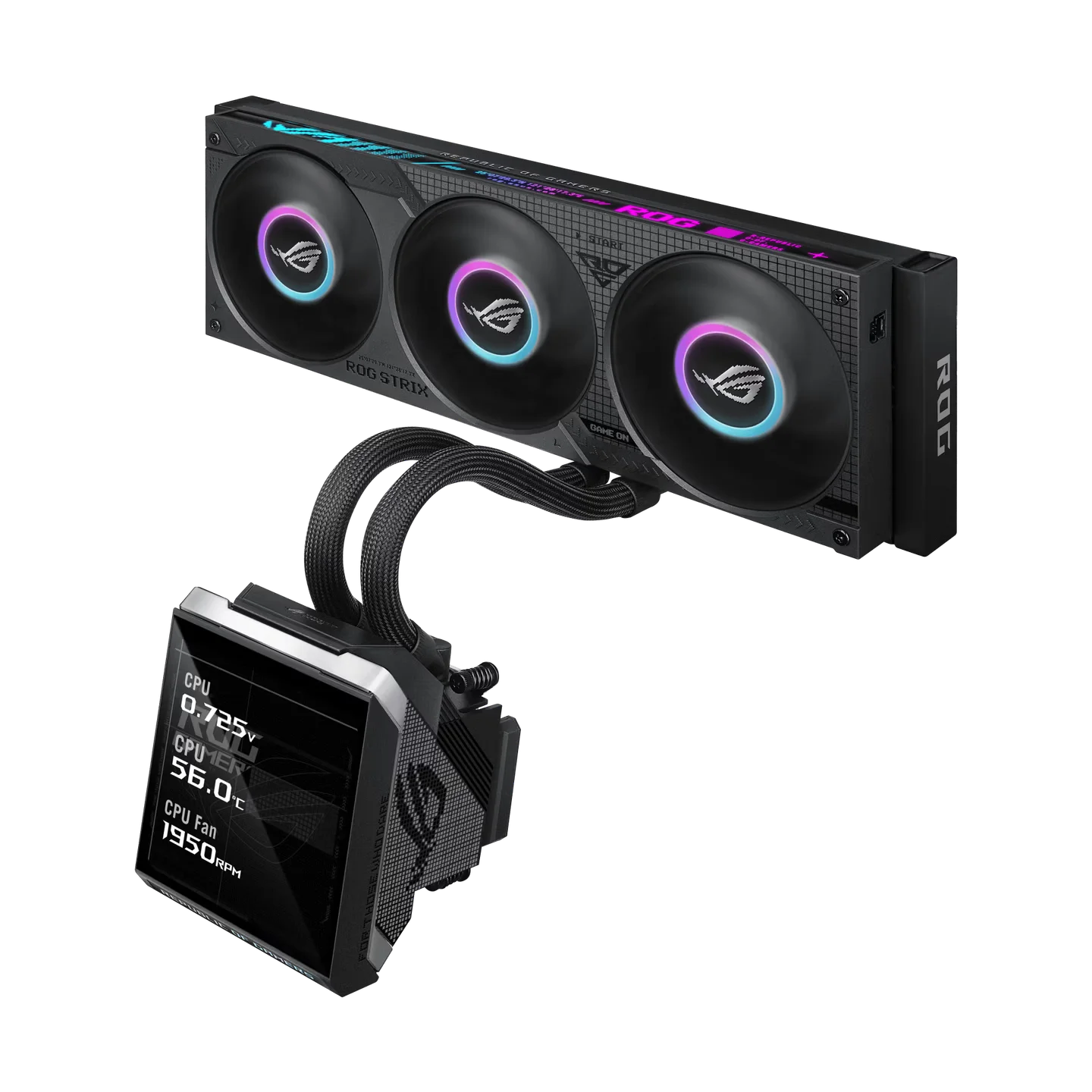 2026 New ROG Strix SLC IV 360 ARGB LCD CPU Liquid AIO Cooler With 5.08