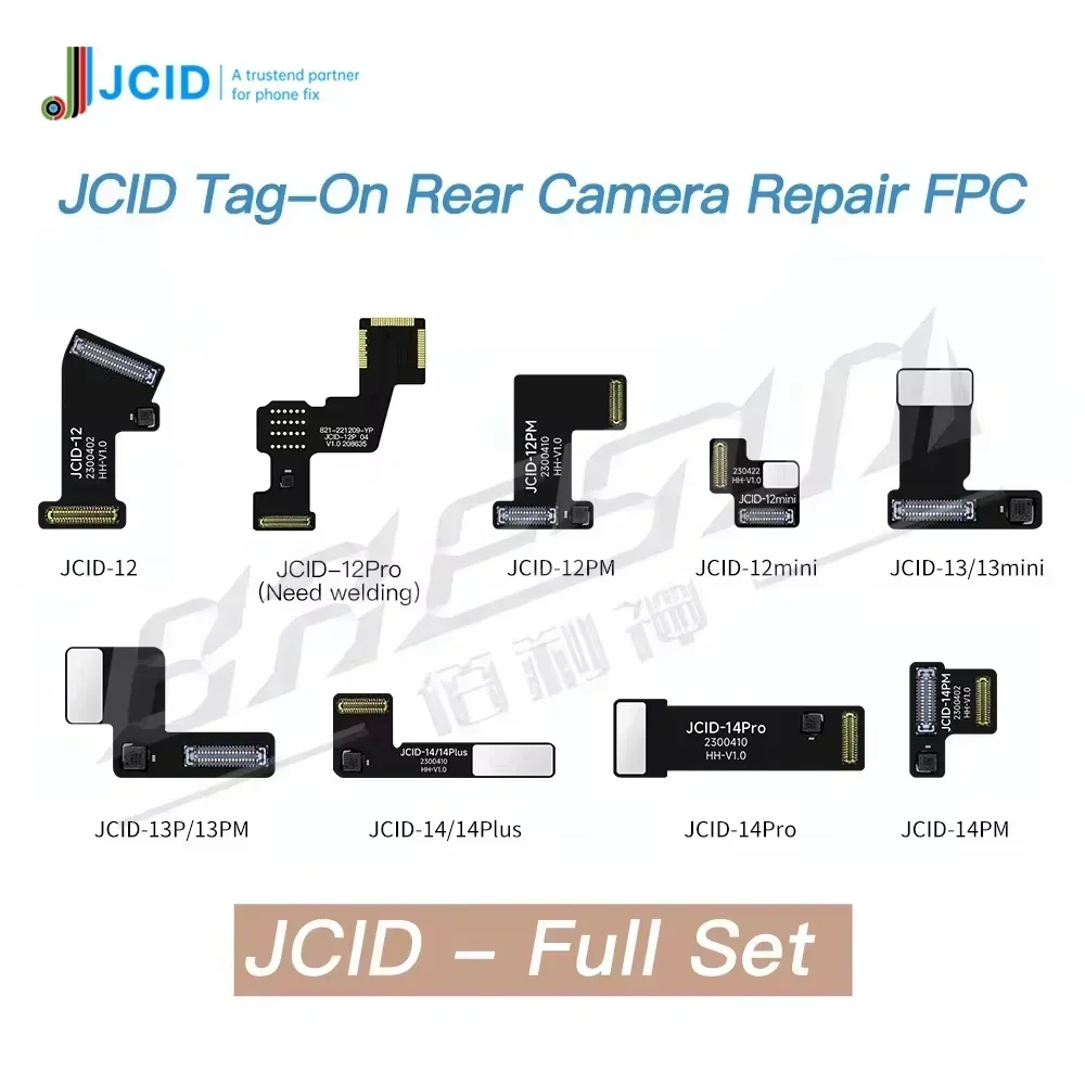 جديد JCID JC العلامة الوجه id الكابلات المرنة آيفون X XR XS 11 12 13 14 برو ماكس JC Romeo1/2 نقطة مصفوفة إصلاح قراءة وكتابة البيانات